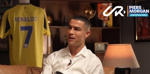 C罗：我现在踢英超也能进这么多球；在西班牙进球比沙特容易