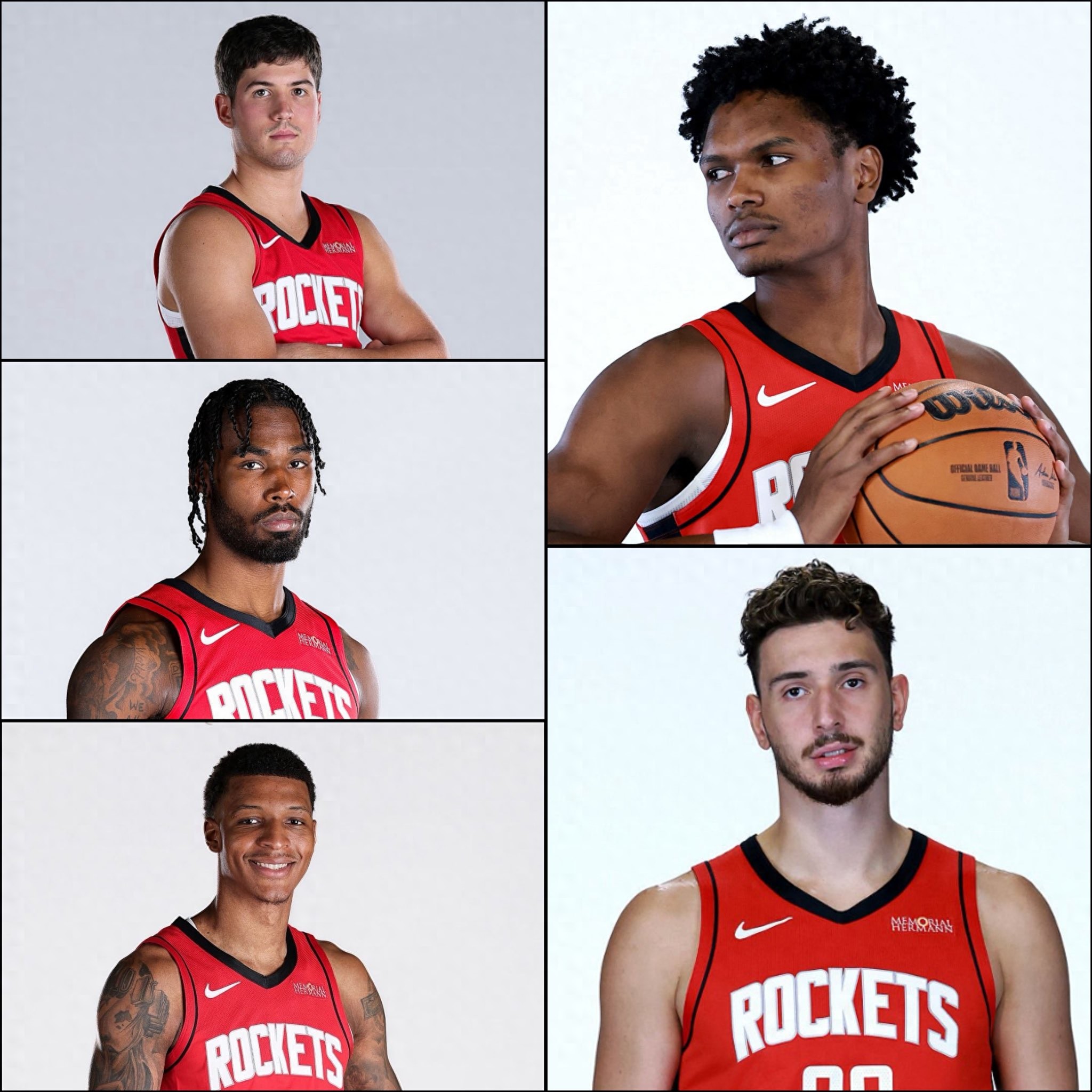 五大年轻核心爆发！火箭近5场有4次七人得分上双