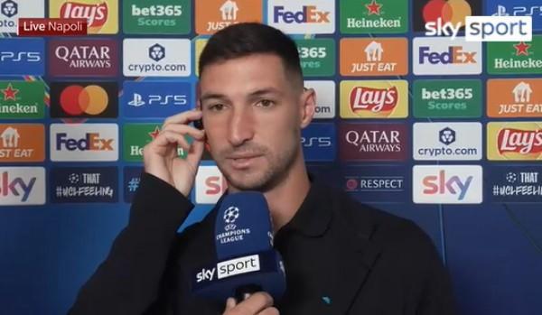 波利塔诺：踢法兰克福我们绝对要赢；我为斯帕莱蒂感到高兴